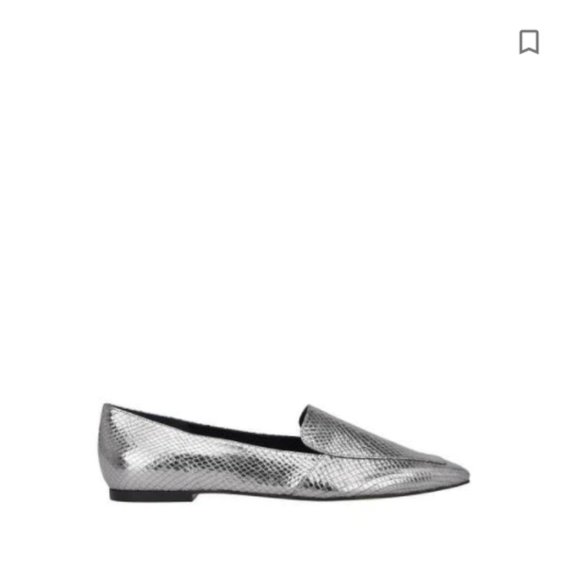 NEW MARC FISHER LTD Enaba Square Toe Leather Loafer - Picture 3 of 5